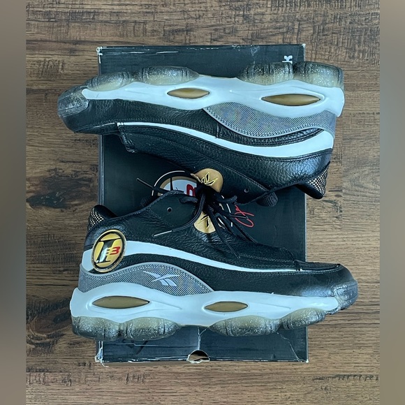 2013 Reebok Answer DMX 10 ‘Black’ (size us mens 9.5) - Picture 1 of 9